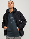 Jack & Jones Čierna pánska softshellová bunda Jack & Jones Alex