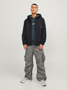Jack & Jones Čierna pánska softshellová bunda Jack & Jones Alex