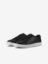 Jack & Jones Čierne kožené tenisky Jack & Jones Galaxy