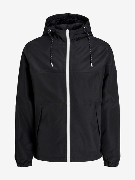 Jack & Jones Čierna pánska softshellová bunda Jack & Jones