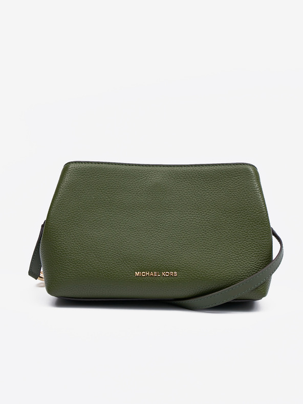 Michael Kors Zelená dámska kožená crossbody kabelka Michael Kors