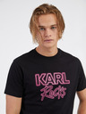 Karl Lagerfeld Čierna pánska mikina KARL LAGERFELD