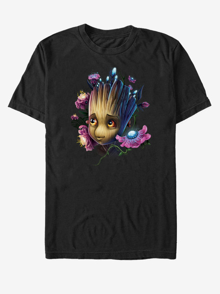 ZOOT.Fan Čierne unisex tričko Groot Guardians of the Galaxy ZOOT.FAN Marvel