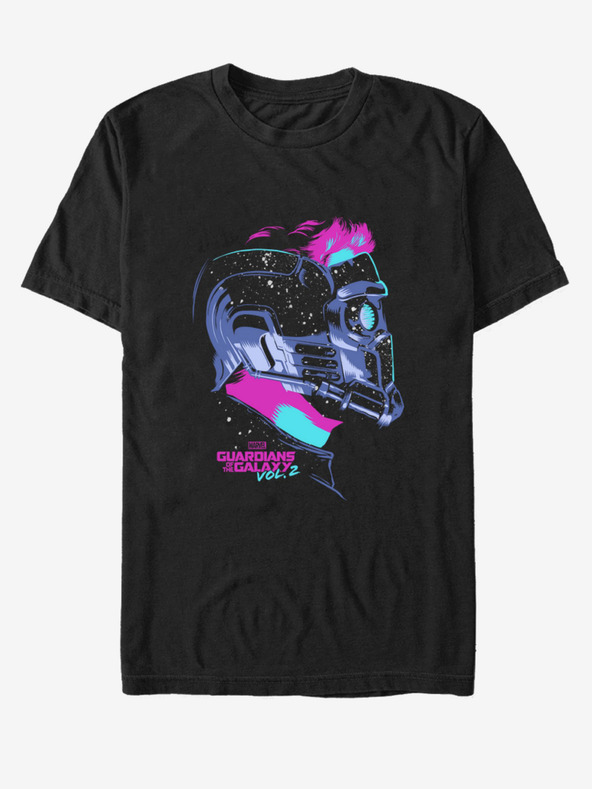 ZOOT.Fan Čierne unisex tričko Star-Lord Guardians of the Galaxy vol. 2 ZOOT.FAN Marvel