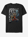 ZOOT.Fan Čierne unisex tričko Rocket Guardians of the Galaxy ZOOT.FAN Marvel