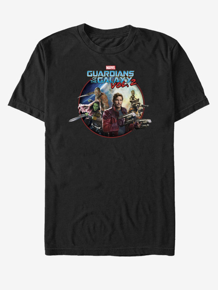 ZOOT.Fan Čierne unisex tričko Guardians of the Galaxy vol. 2 ZOOT.FAN Marvel