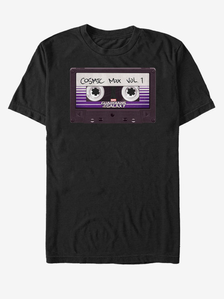 ZOOT.Fan Čierne unisex tričko Cassette Guardians of the Galaxy ZOOT.FAN Marvel