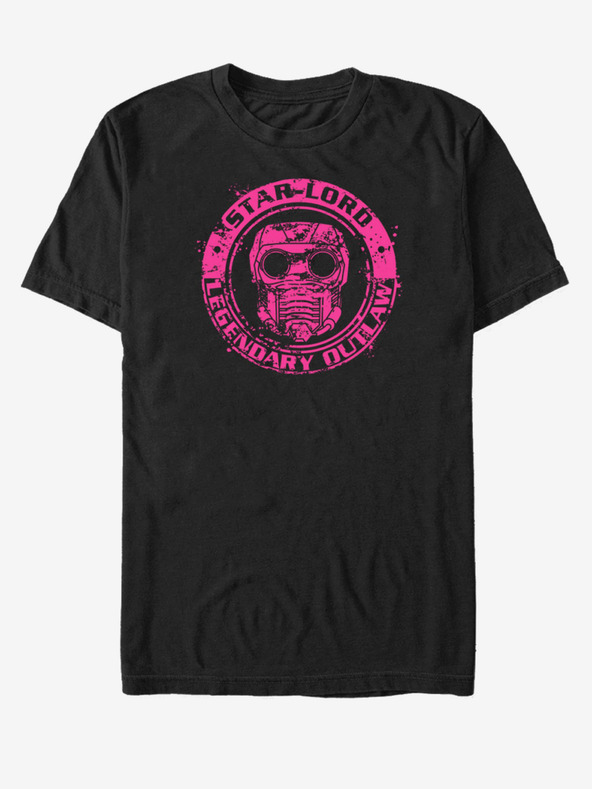 ZOOT.Fan Čierne unisex tričko Star-Lord Strážcovia Galaxie ZOOT.Fan Marvel