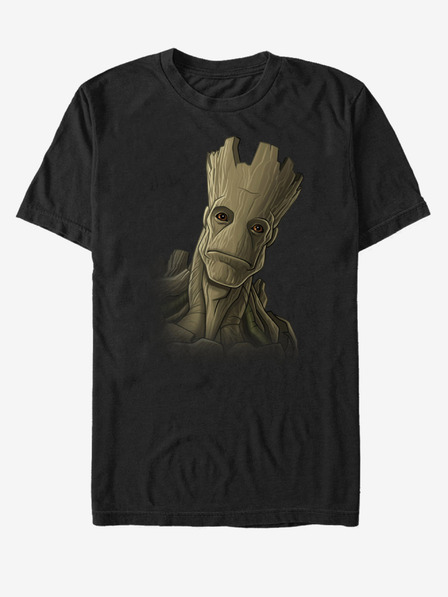 ZOOT.Fan Čierne unisex tričko Groot Strážcovia Galaxie ZOOT.FAN Marvel