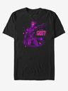 ZOOT.Fan Čierne unisex tričko Marvel Star Lord Red