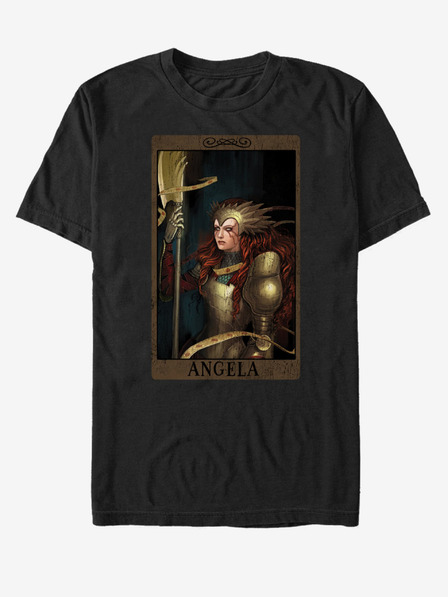 ZOOT.Fan Čierne unisex tričko Angela Guardians of the Galaxy ZOOT.FAN Marvel