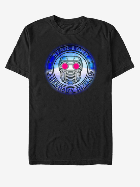 ZOOT.Fan Čierne unisex tričko Star-Lord Strážcovia Galaxie ZOOT.Fan Marvel