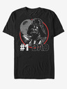 ZOOT.Fan Čierne unisex tričko ZOOT.Fan Star Wars Najlepší otec