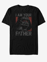 ZOOT.Fan Čierne unisex tričko ZOOT.Fan Star Wars Postava otca