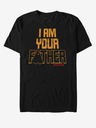 ZOOT.Fan Čierne unisex tričko ZOOT.Fan Star Wars Father Time