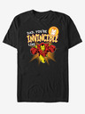 ZOOT.Fan Čierne unisex tričko ZOOT.Fan Marvel Neporaziteľný ako otec