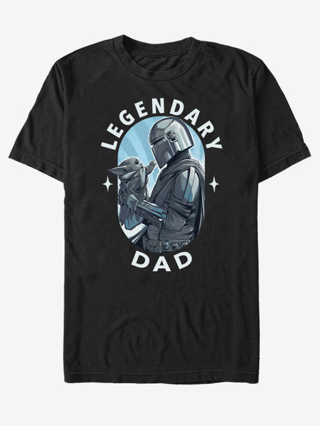 ZOOT.Fan Čierne unisex tričko ZOOT.Fan Star Wars Legendary Dad