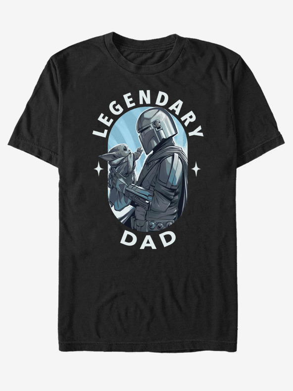ZOOT.Fan Čierne unisex tričko ZOOT.Fan Star Wars Legendary Dad
