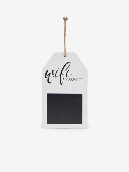 SIFCON Závesná tabuľka na heslo Wi-Fi 25 x 15 cm SIFCON