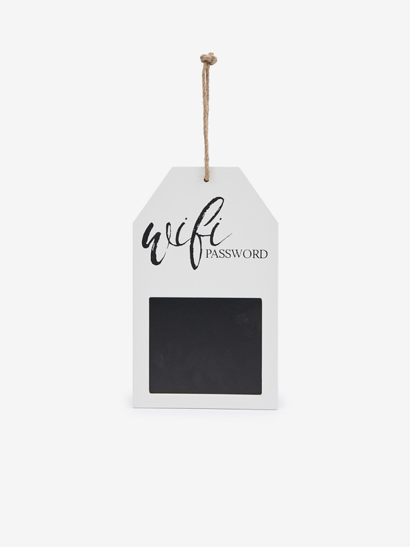 SIFCON Závesná tabuľka na heslo Wi-Fi 25 x 15 cm SIFCON