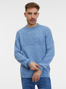 ONLY & SONS Modrý pánsky sveter ONLY & SONS Al