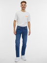 Jack & Jones Modré pánske slim fit džínsy Jack & Jones Mike