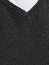 Jack & Jones Tmavosivý základný sveter Jack & Jones Basic