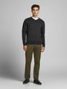 Jack & Jones Tmavosivý základný sveter Jack & Jones Basic