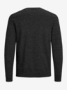 Jack & Jones Tmavosivý základný sveter Jack & Jones Basic