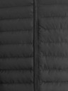 Jack & Jones Čierna prešívaná bunda Jack & Jones Puffer