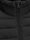 Jack & Jones Čierna prešívaná bunda Jack & Jones Puffer