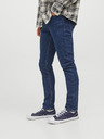 Jack & Jones Modré pánske džínsy rovného strihu Jack & Jones Glenn