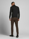 Jack & Jones Čierny pánsky sveter Jack & Jones Emil