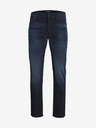 Jack & Jones Tmavomodré pánske džínsy úzkeho strihu Jack & Jones Glenn