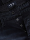 Jack & Jones Tmavomodré pánske džínsy úzkeho strihu Jack & Jones Glenn