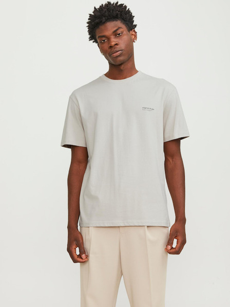 Jack & Jones Jack & Jones Vesterbro béžová pánska košeľa