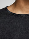 Jack & Jones Čierny sveter Jack & Jones Leo