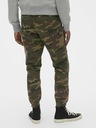GAP Nohavice slim canvas joggers GapFlex GAP