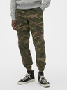 GAP Nohavice slim canvas joggers GapFlex GAP