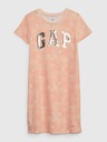 GAP Detské šaty s logom GAP
