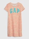GAP Detské šaty s logom GAP
