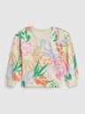 GAP Baby mikina floral GAP