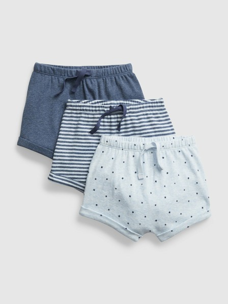 GAP Baby naťahovacie kraťasy, 3 ks GAP