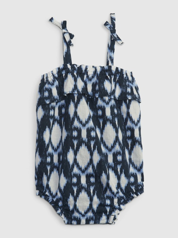 GAP Baby ľanové vzorované body GAP