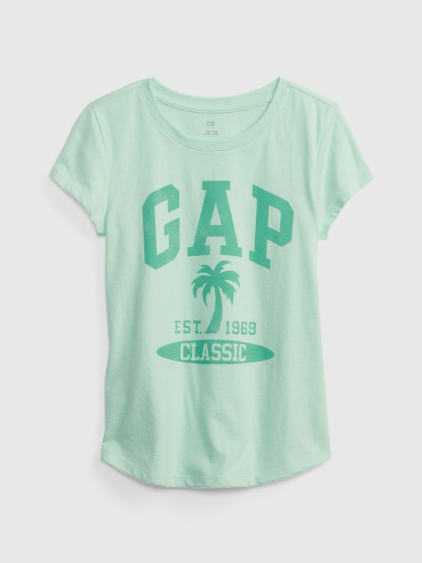GAP Detské tričko organic logo GAP