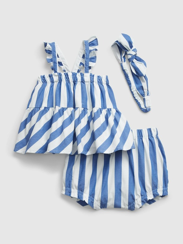 GAP Baby pruhovaný outfit set GAP