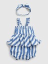 GAP Baby pruhovaný outfit set GAP
