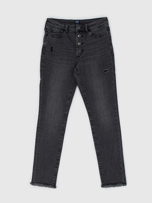GAP Detské džínsy jeggings s gombíkmi GAP