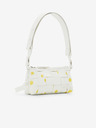 Desigual Biela dámska kabelka Desigual Dortmund 2.0 Micro Patterned