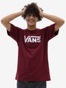 Vans Pánske bordové tričko VANS